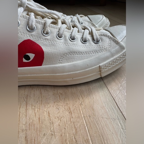 Comme des Garçons Play x Converse Men's Chuck 70 Low - Picture 6 of 12
